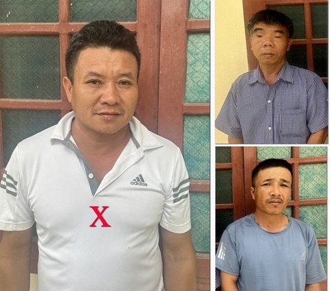 Khởi tố, tạm giam ba bị can đánh đập dã man một thanh niên trên quốc lộ 1A - Ảnh 1. Ba bị can Lê Văn Định, Lê Văn Ba, Nguyễn Hoàng Dương vừa bị khởi tố - Ảnh: Công an tỉnh Thanh Hóa cung cấp