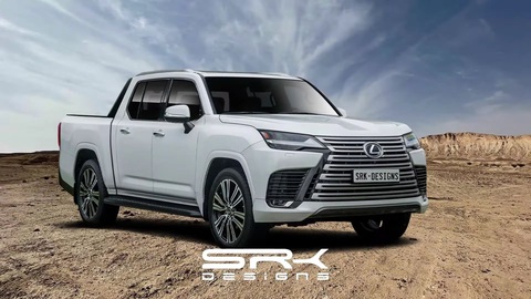 Lexus không loại trừ khả năng làm bán tải, nhưng sẽ không sử dụng máy xăng dầu - Ảnh 1. Nghệ sĩ phác họa hình dung bán tải Lexus có thể trông như thế này - Ảnh: SRK Designs