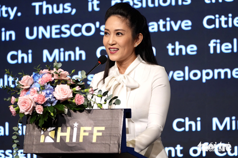 Bà Nguyễn Thị Thanh Thúy, phó giám đốc Sở Văn hóa và Thể thao TP.HCM - đơn vị chủ trì liên hoan phim - Ảnh: HỮU HẠNH Bà Nguyễn Thị Thanh Thúy, phó giám đốc Sở Văn hóa và Thể thao TP.HCM - đơn vị chủ trì liên hoan phim - Ảnh: HỮU HẠNH