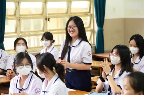 Học sinh Trường THPT Nguyễn Thượng Hiền, Q.Tân Bình, TP.HCM trong một giờ học - Ảnh: DUYÊN PHAN Học sinh Trường THPT Nguyễn Thượng Hiền, Q.Tân Bình, TP.HCM trong một giờ học - Ảnh: DUYÊN PHAN