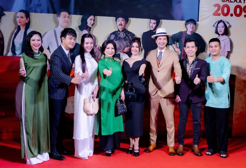Dàn sao Việt tưng bừng hội ngộ chúc mừng Đoàn Minh Tài ra mắt phim mới - Ảnh 9. Dàn diễn viên Thâm kế độc tình trong buổi ra mắt phim
