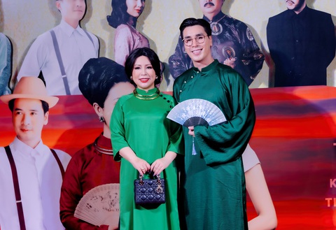 Dàn sao Việt tưng bừng hội ngộ chúc mừng Đoàn Minh Tài ra mắt phim mới - Ảnh 7. Diễn viên Hoàng Phi Kha (phải)
