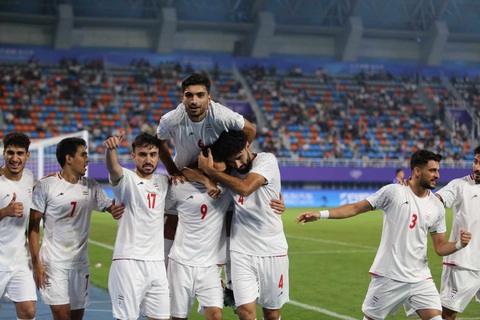 Olympic Việt Nam - Olympic Iran (hiệp 1) 0-1: Motahhari mở tỉ số - Ảnh 1. Olympic Iran đã thắng Olympic Việt Nam 4-0 - Ảnh: H.Đ