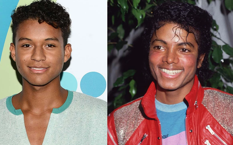 Đạo diễn phim tiểu sử Michael Jackson hài lòng về nam chính - Ảnh 2. Jaafar Jackson (trái) vào vai chính trong phim Michael - Ảnh: Cinema Blend
