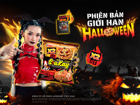 Acecook Việt Nam tung mì SiuKay phiên bản giới hạn Halloween với gói x2 ớt - Ảnh 1. Acecook Việt Nam tung mì SiuKay phiên bản giới hạn Halloween với gói x2 ớt - Ảnh 1.