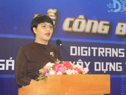 DigiTrans Smart City - sân chơi 'hệ' chuyện đổi số công nghệ cao - Ảnh 2. Bà Phan Thị Thùy Ly, phó giám đốc Vườn ươm Doanh nghiệp công nghệ cao - Ảnh: CÔNG TRIỆU