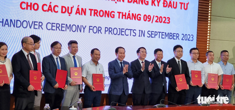 Hải Phòng ‘hút’ thêm gần 1,4 tỉ USD vốn đầu tư - Ảnh 4. Với những nỗ lực thu hút vốn đầu tư, Hải Phòng tiếp tục thu hút được tổng cộng gần 1,4 tỉ USD trong tháng 9-2023 - Ảnh: TIẾN THẮNG