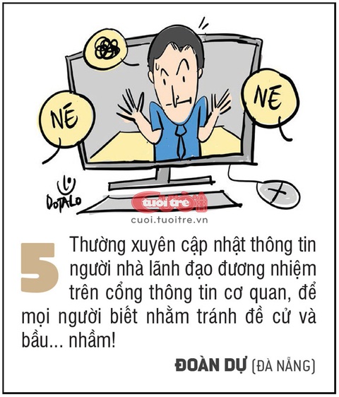 10 biện pháp hạn chế việc bố trí người nhà làm lãnh đạo - Ảnh 5. Thường xuyên cập nhật thông tin người nhà lãnh đạo trên cổng thông tin cơ quan