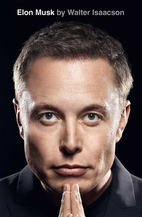 Bìa cuốn sách tiểu sử Elon Musk của Walter Isaacson - Ảnh: Simon & Schuster