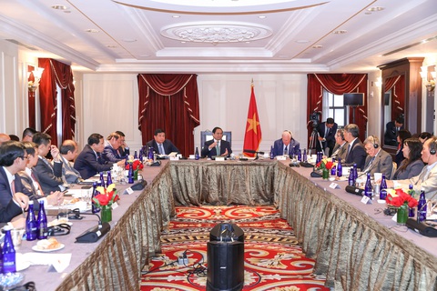 Thủ tướng Phạm Minh Chính chủ trì tọa đàm với các học giả, chuyên gia Mỹ - Ảnh: chinhphu.vn Thủ tướng Phạm Minh Chính chủ trì tọa đàm với các học giả, chuyên gia Mỹ - Ảnh: baochinhphu.vn