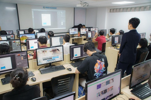 Những điều cần biết để trở thành webtoon editor - Ảnh 3. Green Academy cùng Daoukiwoom tổ chức workshop "Những điều cần biết để trở thành Webtoon Editor - Cơ hội mới cho giới trẻ"