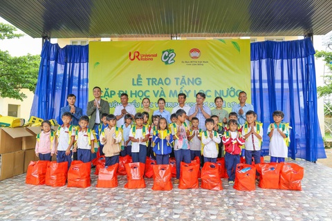 URC Việt Nam khởi động dự án cộng đồng hướng đến phát triển bền vững - Ảnh 1. URC Việt Nam khởi động dự án cộng đồng hướng đến phát triển bền vững - Ảnh 1.