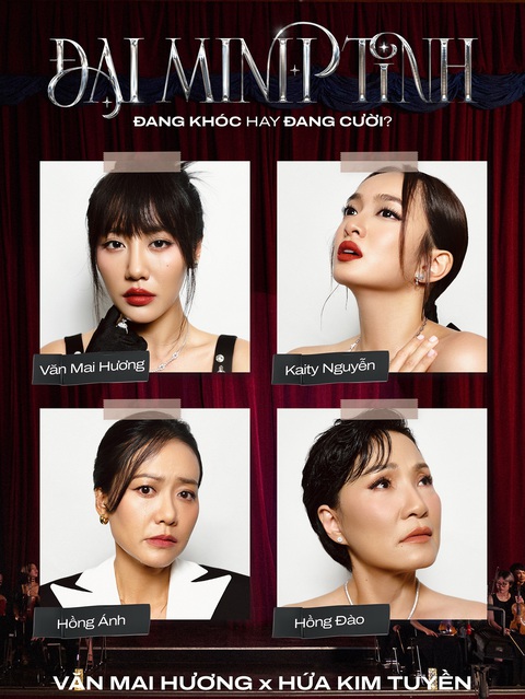 Văn Mai Hương tiết lộ điều gì về những minh tinh đình đám? - Ảnh 1. Văn Mai Hương và Hứa Kim Tuyền sẽ 'bật mí' những bí mật của các ngôi sao màn ảnh trong Đại minh tinh.