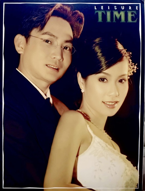 Nhan sắc Trịnh Kim Chi trong ảnh cưới 23 năm trước - Ảnh 1. Ảnh cưới của Trịnh Kim Chi và ông xã