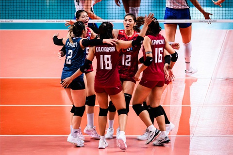 Thái Lan đang kỳ vọng vào tuyển bóng chuyền nữ ở Asiad 19 - Ảnh: VTA Thái Lan đang kỳ vọng vào tuyển bóng chuyền nữ ở Asiad 19 - Ảnh: VTA