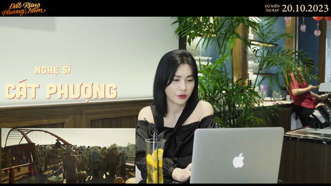 Diễn viên Bản truyền hình xúc động khi xem trailer Đất rừng Phương Nam - Ảnh 4. "Vợ Tư Mắm" Cát Phượng