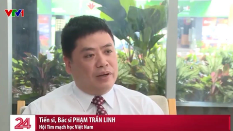 Doanh nhân Thái Vân Linh - Shark Linh: “Sức khỏe là khoản đầu tư sinh lời nhất” - Ảnh 3. TS.BS Phạm Trần Linh - Phó Chủ tịch phân hội Nhịp tim Việt Nam - Đại diện Hội tim mạch học Việt Nam nhấn mạnh nguyên nhân dẫn đến các bệnh lý tim mạch chủ yếu đến từ lối sống và chế độ dinh dưỡng