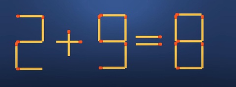 Thử tài IQ: Di chuyển một que diêm để 3-9+2=8 thành phép tính đúng - Ảnh 4.