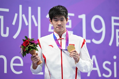 Kình ngư Pan Zhanle là người châu Á đầu tiên bơi 100m tự do dưới 47 giây - Ảnh: AFP Kình ngư Pan Zhanle là người châu Á đầu tiên bơi 100m tự do dưới 47 giây - Ảnh: AFP