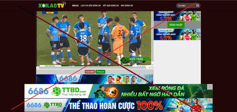 Dù bị chặn rất nhiều lần, tới nay web bóng đá lậu Xôi Lạc TV vẫn ngang nhiên tồn tại dưới một tên miền mới - Ảnh chụp màn hình chiều 26-9 Dù bị chặn rất nhiều lần, tới nay web bóng đá lậu Xôi Lạc TV vẫn ngang nhiên tồn tại dưới một tên miền mới - Ảnh chụp màn hình chiều 26-9