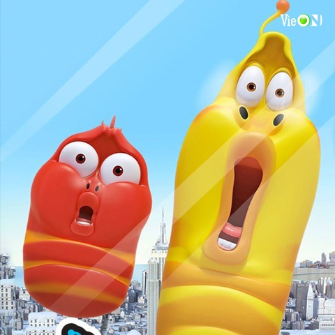 Trở về tuổi thơ cùng loạt phim dành cho mùa Đoàn viên - Ảnh 4. Larva - Ấu trùng tinh nghịch chiếm trọn tình cảm của khán giả khi vẽ lên câu chuyện cuộc sống lay lắt mà thú vị của Red và Yellow.