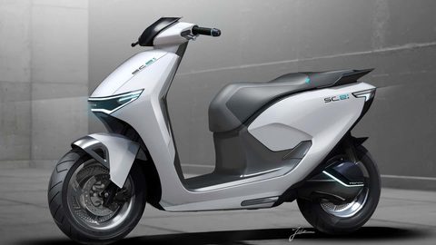 Honda ra mắt siêu xe, xe tự lái và xe máy điện mới toanh vào tháng 10 - Ảnh 4. Honda SC e:Concept có thiết kế rất giống các dòng xe tay ga chạy xăng của Honda như SH hay xa hơn là Dylan - Ảnh: Honda
