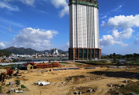 Hàng loạt dự án tại Khánh Hòa không bố trí đất làm nhà ở xã hội - Ảnh 2. Khu vực dự án khu dân cư Cồn Tân Lập đã giải tỏa trắng toàn bộ cư dân để lấy đất giao cho Công ty CP Sông Đà Nha Trang thực hiện dự án, phân lô bán lại cho nhiều nhà đầu tư khác, không bố trí quỹ đất làm nhà ở xã hội - Ảnh: PHAN SÔNG NGÂN