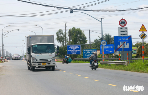Vành đai 4 TP.HCM từ giáp Long An đến Bình Dương “nắn tuyến” băng ruộng đồng ra sao? - Ảnh 7. Cầu Thầy Cai là điểm cuối của dự án vành đai 4 đoạn qua TP.HCM