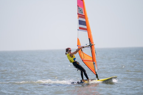 Thái Lan đang bỏ xa Việt Nam tại Asiad 19 - Ảnh 1. Sailing trở thành môn thế mạnh của Thái Lan tại Asiad - Ảnh: HANGZHOU2022