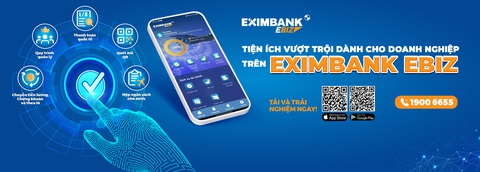 Eximbank miễn 20 loại phí cho doanh nghiệp xuất nhập khẩu - Ảnh 2. Eximbank liên tục cải tiến dịch vụ ngân hàng số dành cho doanh nghiệp - Ảnh: Eximbank