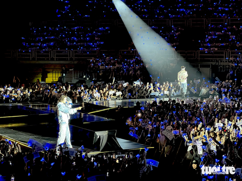 Người hâm mộ Việt khiến Super Junior tự hào - Ảnh: MI LY Người hâm mộ Việt khiến Super Junior tự hào - Ảnh: MI LY