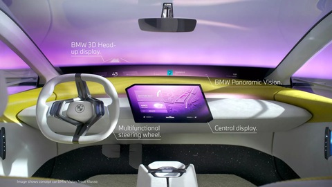 Đây là thiết kế nội thất tương lai của BMW - Ảnh 2. BMW kỳ vọng biến không gian bên trong xe đời mới thành "không gian kỹ thuật số" toàn diện - Ảnh: BMW