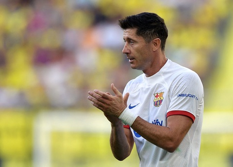 Điểm tin thể thao sáng 3-9: Ronaldo ghi bàn thứ 850 - Ảnh 3. Lewandowski chỉ trích 'trọng tài đang giết chết La Liga' - Ảnh: REUTERS