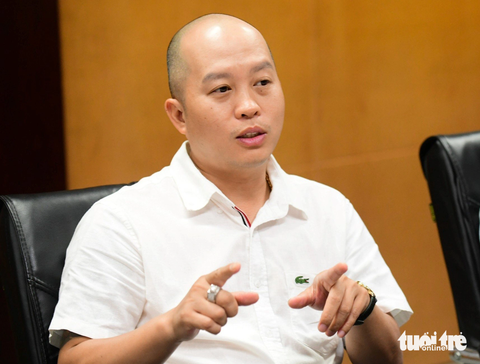 Anh Nguyễn Tuấn Trung, chủ quán phở Phú Gia - Ảnh: QUANG ĐỊNH Anh Nguyễn Tuấn Trung, chủ quán phở Phú Gia - Ảnh: QUANG ĐỊNH