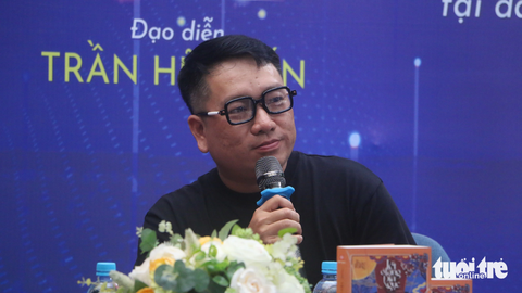 Đạo diễn 'Tết ở làng Địa Ngục' áp lực trước các tác phẩm của Victor Vũ - Ảnh 2. Đạo diễn Trần Hữu Tấn là người đam mê với thể loại phim kinh dị, ba tác phẩm chiếu rạp của anh trước đó khai thác chất liệu kinh dị khác nhau - Ảnh: THÁI THÁI