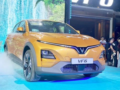 VinFast tiếp tục tung ra mẫu xe điện mới - Ảnh 1. Mẫu xe điện mới của VinFast chính thức được mở bán tại VN - Ảnh: CÔNG TRUNG