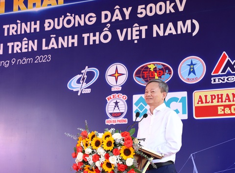 Khởi công đường dây 500 kV hơn 1.100 tỉ đồng để nhập khẩu điện từ Lào - Ảnh 1. Đường dây 500kV Monsoon - Thạnh Mỹ nhằm tăng khả năng truyền tải lên 2.500MW - Ảnh: EVN