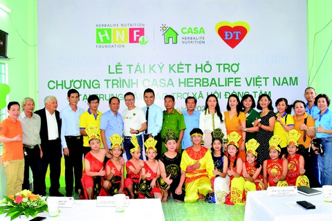 Herbalife Việt Nam: Thực hiện chương trình trách nhiệm xã hội dài hạn - Ảnh 4. Sau 10 năm triển khai, chương trình Casa Herbalife Việt Nam đã hỗ trợ hàng ngàn trẻ em có hoàn cảnh khó khăn