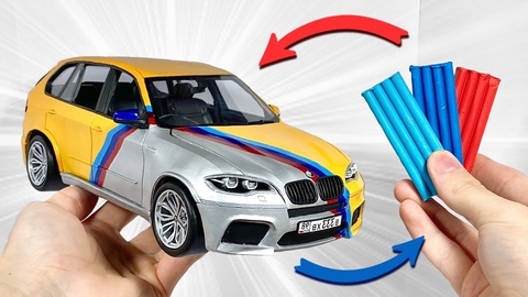 Kỳ công tạo ra ô tô mô hình y như thật bằng đất sét chỉ để phá - Ảnh 1. Kỳ công tạo ra ô tô mô hình y như thật bằng đất sét chỉ để phá - Ảnh 1.