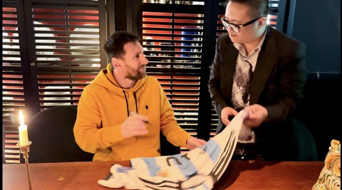 Ông Phạm Ngọc Quốc Cường cho biết số tiền Jack phải chi cho những người kết nối gặp Messi là "chưa đến một phần mười của con số 60 tỉ đồng" - Ảnh: Facebook nhân vật Ông Phạm Ngọc Quốc Cường cho biết số tiền Jack phải chi cho những người kết nối gặp Messi là "chưa đến một phần mười của con số 60 tỉ đồng" - Ảnh: Facebook nhân vật
