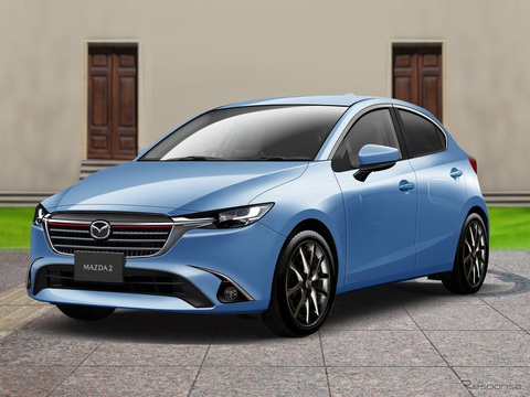 Mazda2 sắp trở lại với động cơ bất ngờ - Ảnh 2. Dự đoán thiết kế Mazda2 mới - Ảnh: BestCar