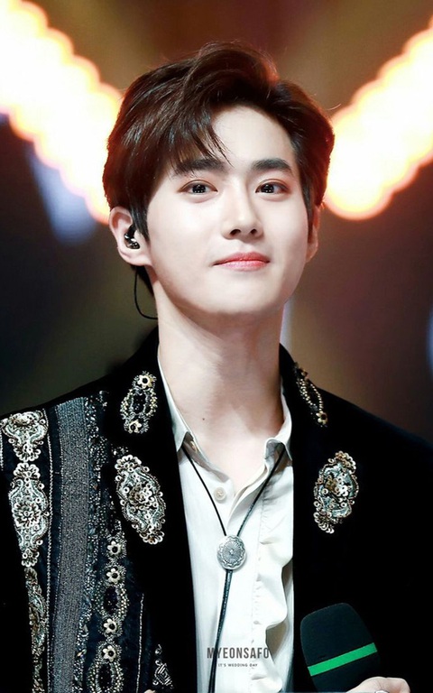 Nghệ sĩ Hàn ồ ạt sang Việt Nam - Ảnh 1. Suho - trưởng nhóm EXO, trở lại biểu diễn tại Việt Nam - Ảnh: SM