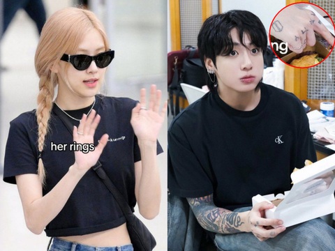 Vén màn tin đồn hẹn họ giữa Rosé Blackpink và Jungkook BTS - Ảnh 3. Cặp đôi bị soi nhiều "hint" dùng đồ đôi nhưng vẫn giữ im lặng