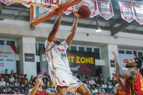 Thang Long Warriors gặp gỡ người hâm mộ trước bán kết VBA 2023 - Ảnh 5. Thang Long Warriors sẽ gặp Saigon Heat tại bán kết VBA 2023 - Ảnh: VBA