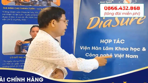 Đại diện Diasure khẳng định: ‘Sữa Diasure không có chức năng trị tiểu đường’ - Ảnh 4. Đại diện Diasure: ‘Sữa Diasure không có chức năng trị tiểu đường’ - Ảnh 3.