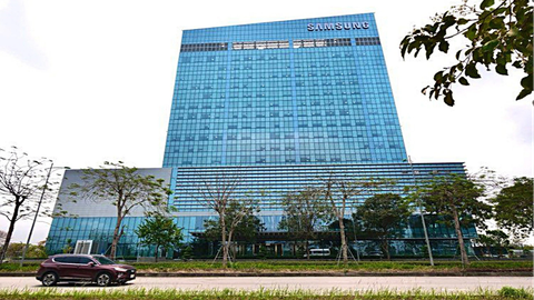 Công nghệ từ doanh nghiệp FDI chưa lan tỏa đến khu vực tư nhân trong nước - Ảnh 1. Trung tâm R&D của Samsung tại Hà Nội - Ảnh: NAM TRẦN