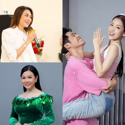 Từ trái qua: Mỹ Tâm, Dương Hồng Loan, Gin Tuấn Kiệt, Puka - Ảnh: Facebook nghệ sĩ Từ trái qua: Mỹ Tâm, Dương Hồng Loan, Gin Tuấn Kiệt, Puka - Ảnh: Facebook nghệ sĩ