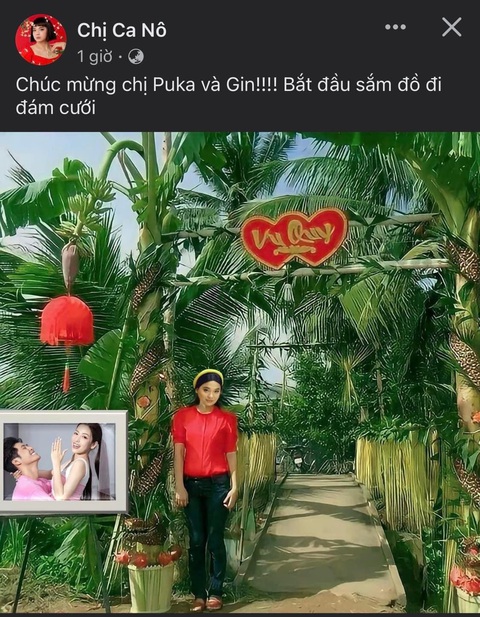 Nghệ sĩ Việt đua nhau chế ảnh 'thế chỗ' Puka, làm vợ Gin Tuấn Kiệt - Ảnh 11. Chị Cano Lê Nhân khiến dân tình cười ngất với ý tưởng sáng tạo ảnh chế cực đỉnh