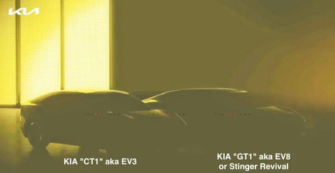 Kia sắp bổ sung 2 xe điện mới, có một cho khách hàng phổ thông chờ K3/Cerato - Ảnh 1. 2 mẫu xe điện sắp được Kia công bố - Ảnh: The Korean Car Blog