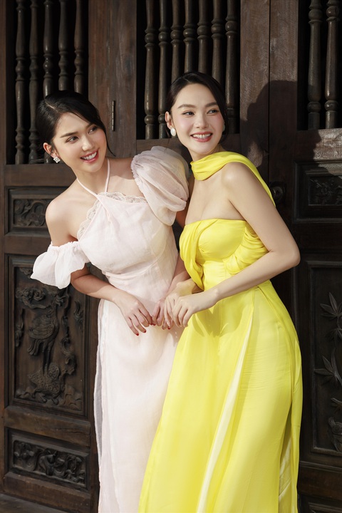 3 nàng thơ 'Em và Trịnh' cùng tranh giải Cánh diều vàng 2023 - Ảnh 4. Không thỏa mãn trước cuộc tranh giành danh hiệu đệ nhất mỹ nhân Sài Gòn trong phim Chị chị em em 2, Minh Hằng cùng Ngọc Trinh sẽ tiếp tục đối đầu nhau tại lễ trao giải Cánh diều vàng năm nay.